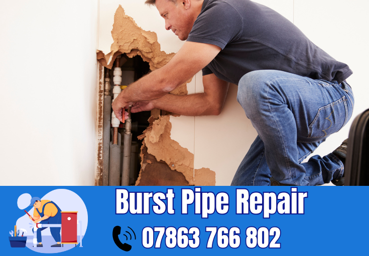 burst pipe repair Croft